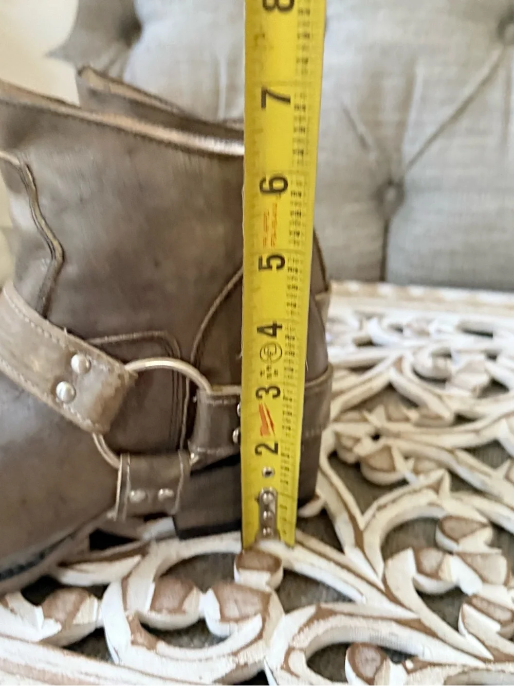 Freebird by Steven Santiago Leather Harness Ankle Boots 7 NEW $275